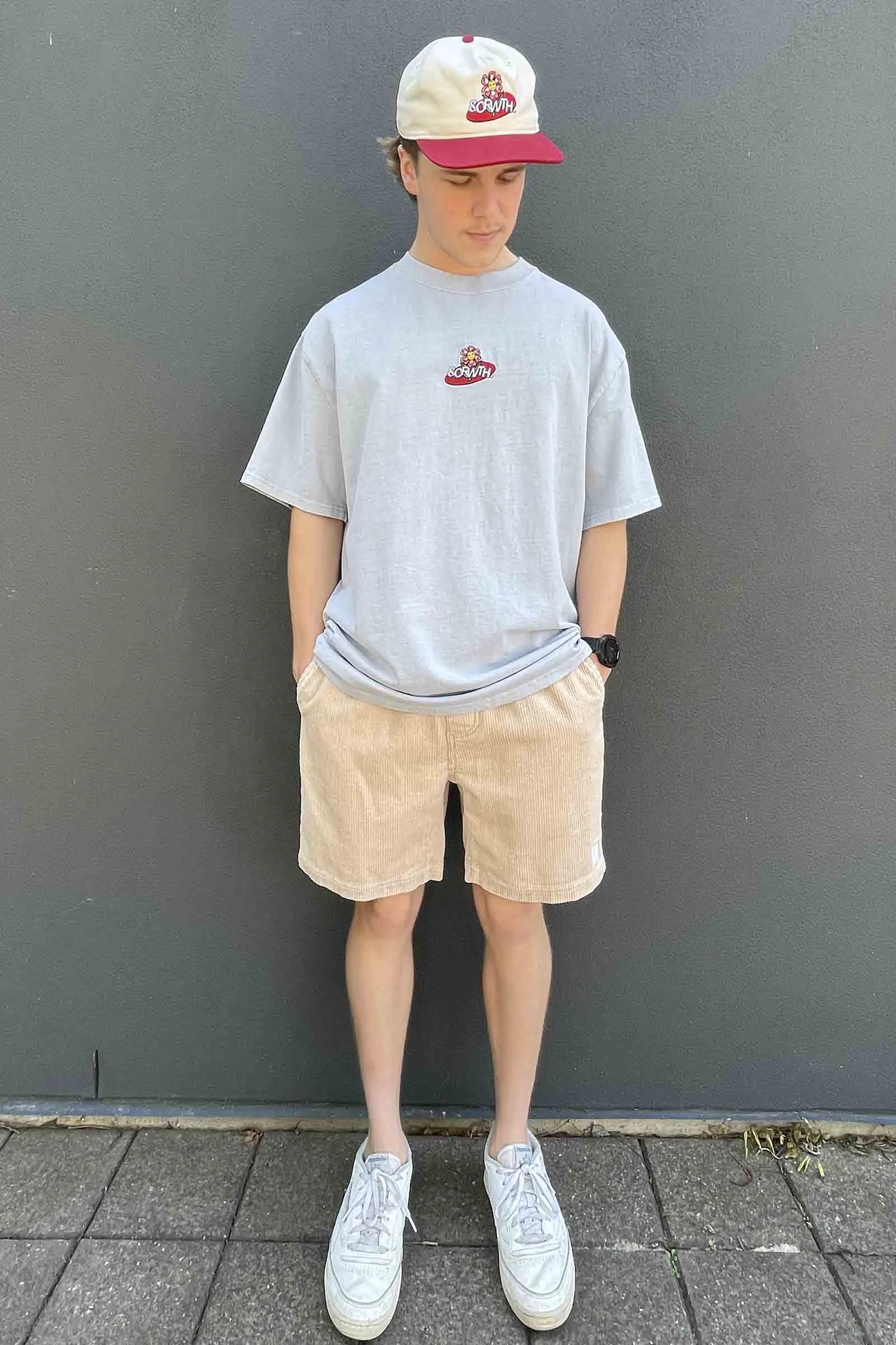 Beach Bum Corduroy Shorts Cream