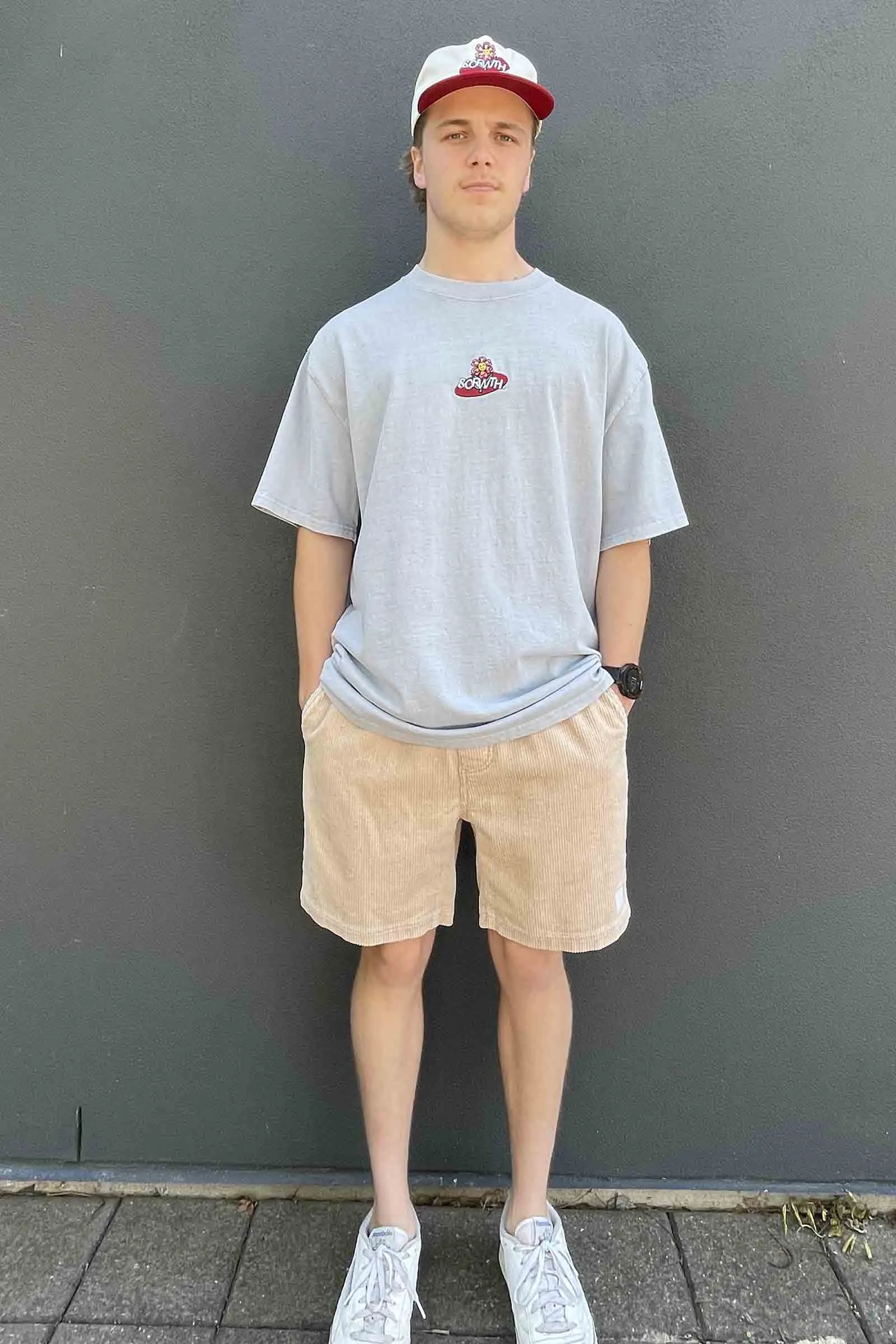 Beach Bum Corduroy Shorts Cream