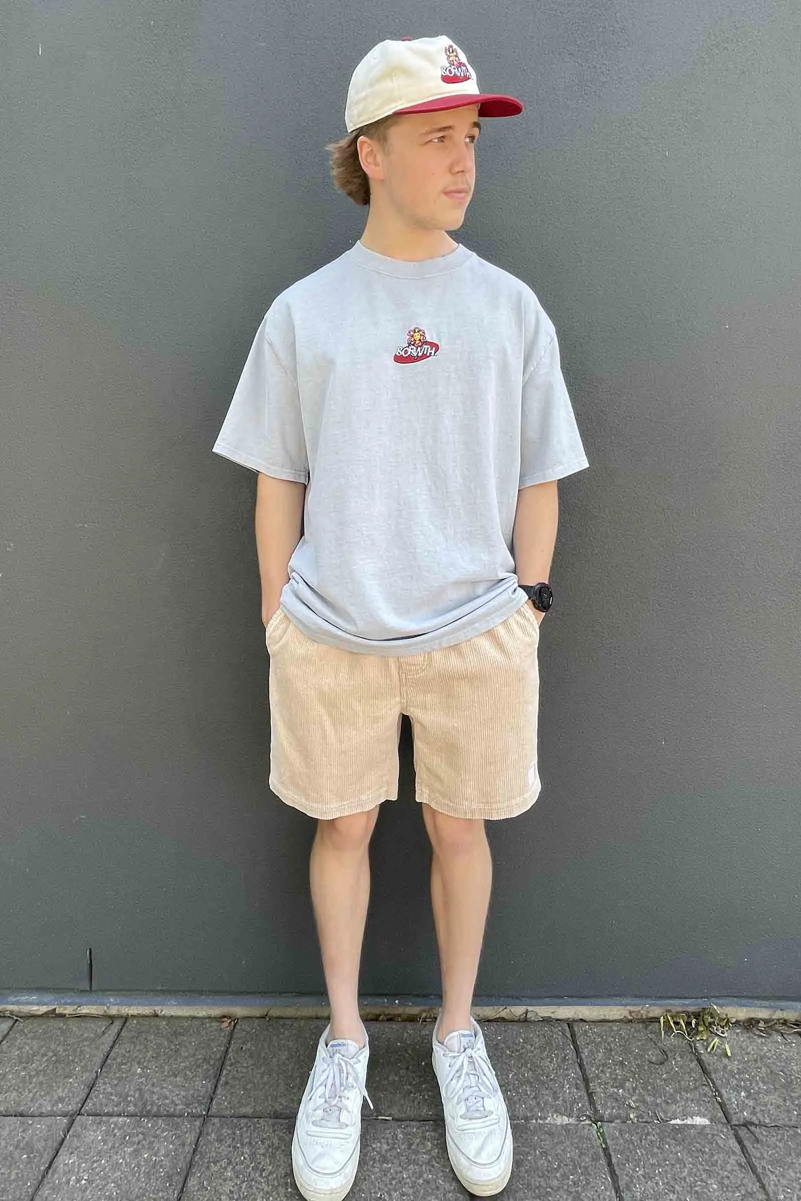 Beach Bum Corduroy Shorts Cream