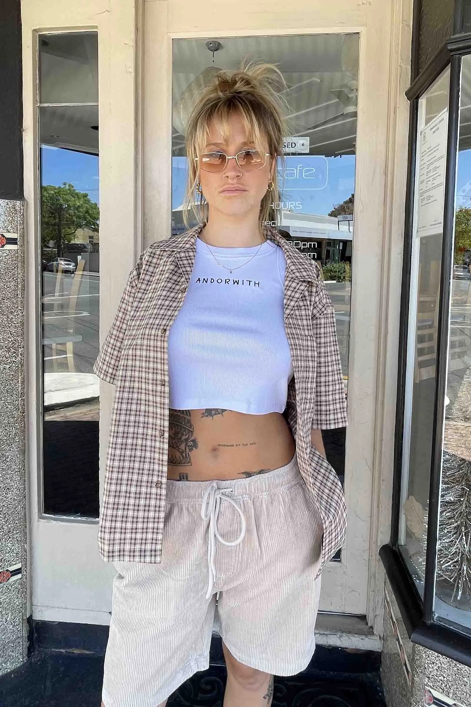 Beach Bum Corduroy Shorts Cream