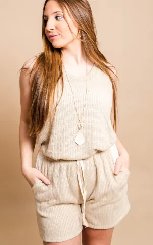 Catch & Relax Knit Tank & Shorts Set - Final Sale*