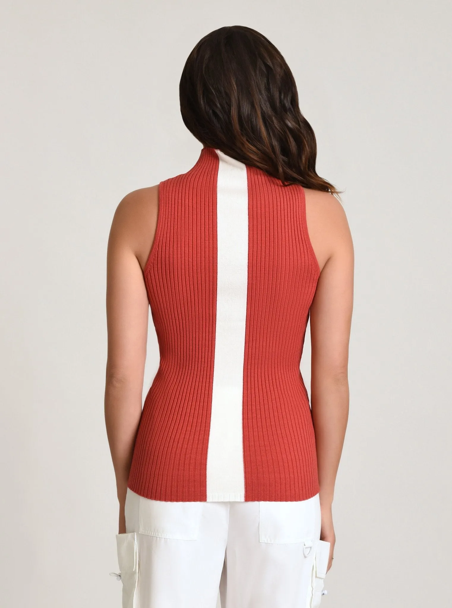 Charlotte Mock Neck Tank