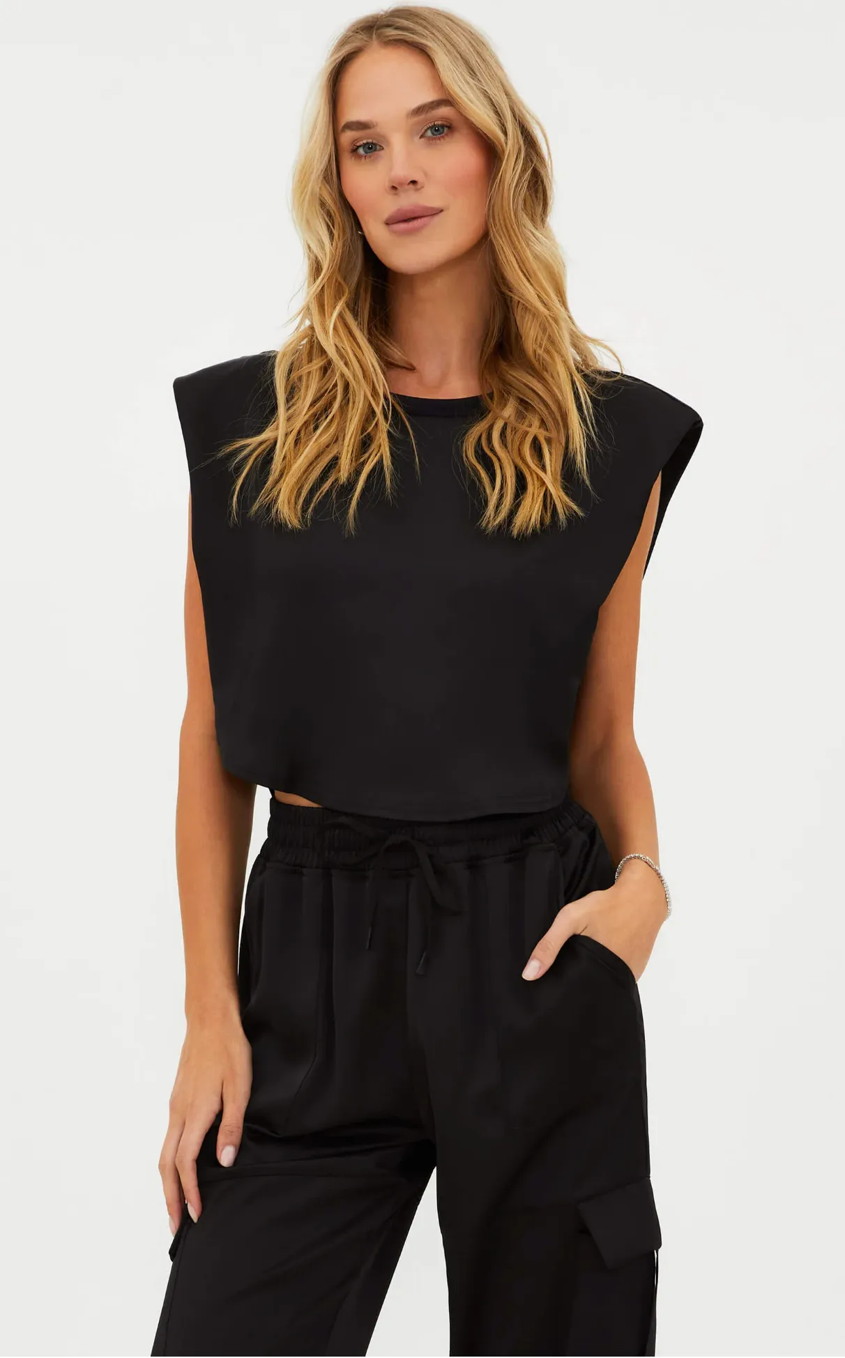 Dunes Tee in Shadow Satin