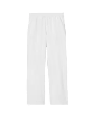 Eileen Fisher Cotton Blend Ponte Wide Leg Pant