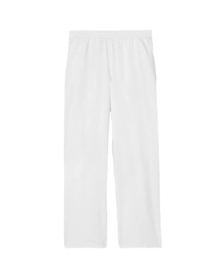 Eileen Fisher Cotton Blend Ponte Wide Leg Pant