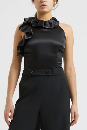 FRENCH CONNECTION ADORA SATIN TOP