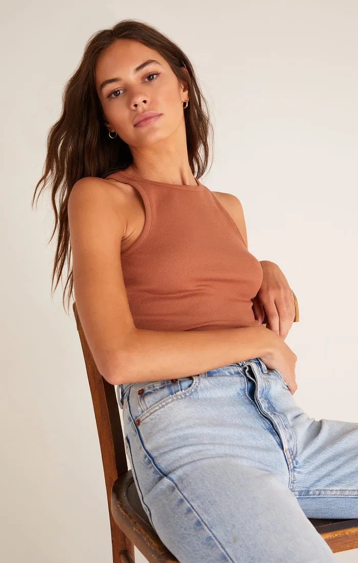 Janice High Neck Tank