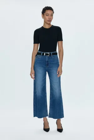 Lana High Rise Ultra Wide Jean - Palladium