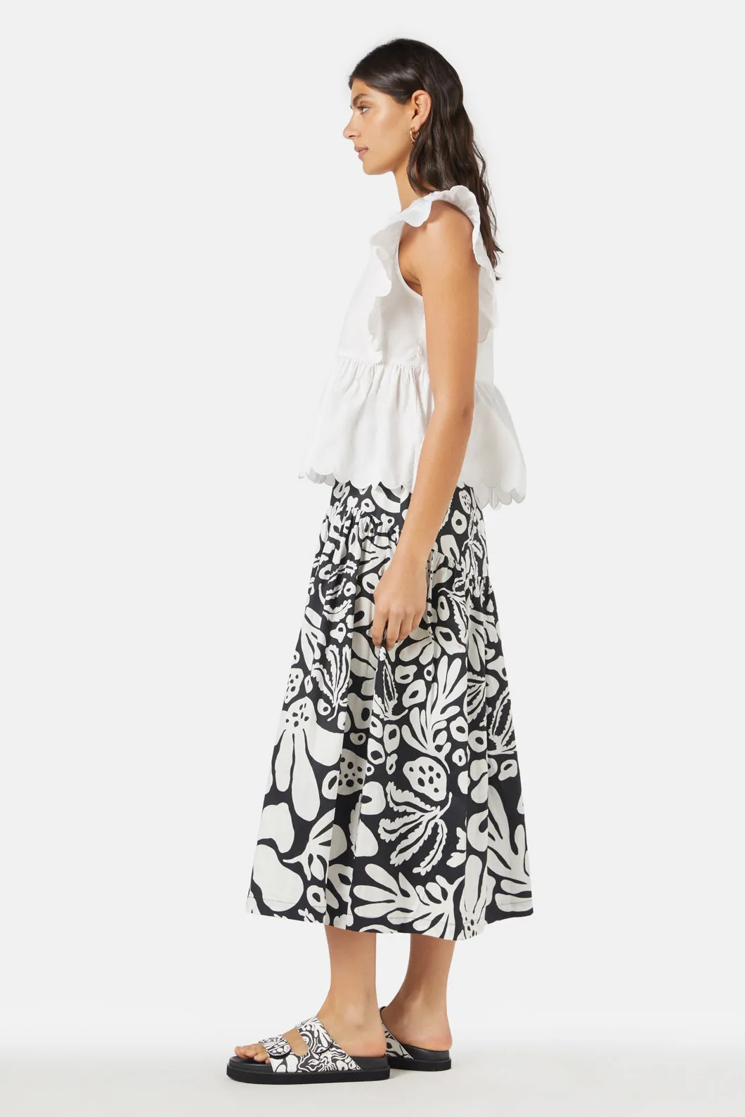 Lily Ruffle Top