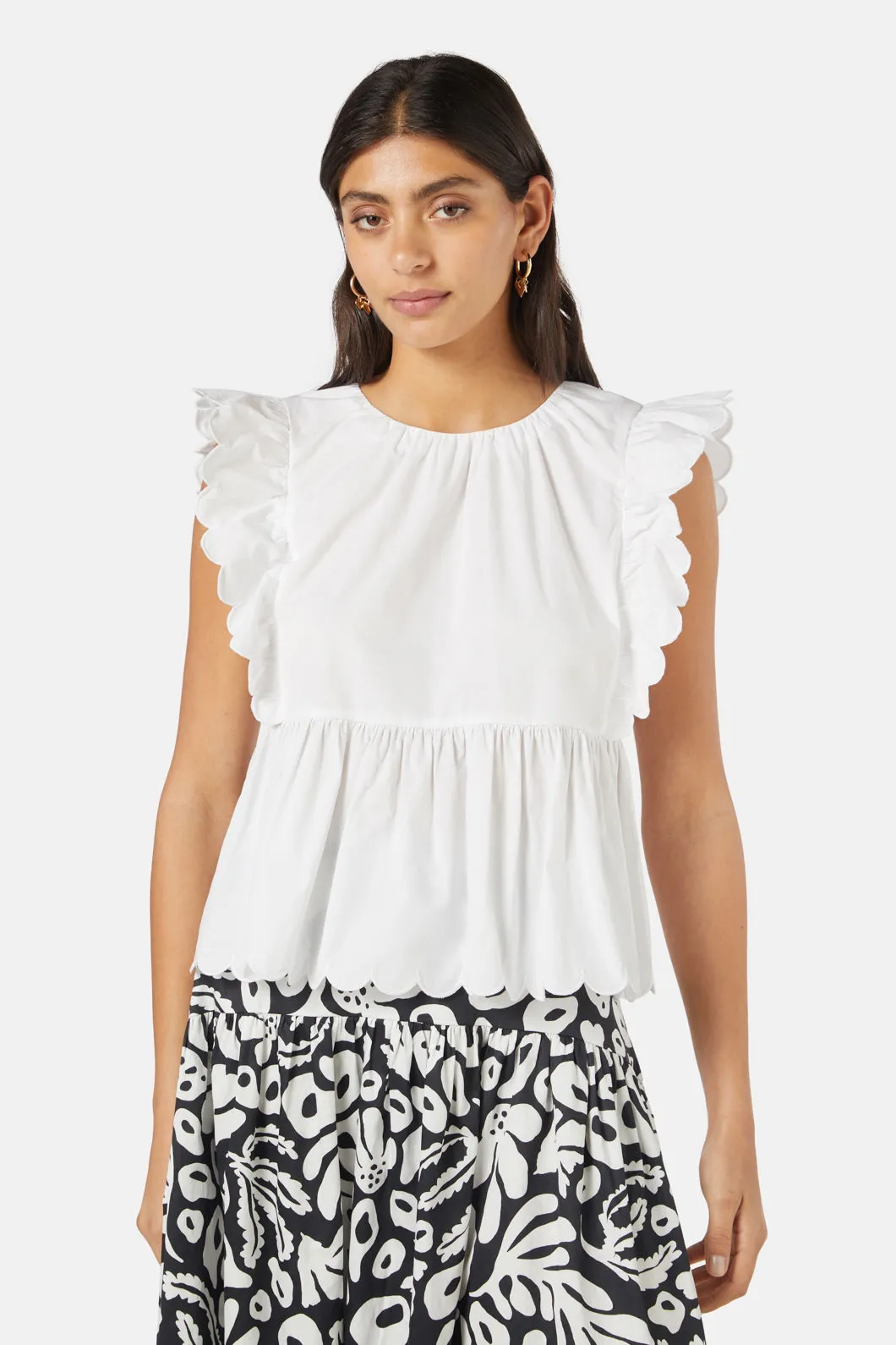 Lily Ruffle Top