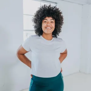 Pocket Tee - Heathered Gray