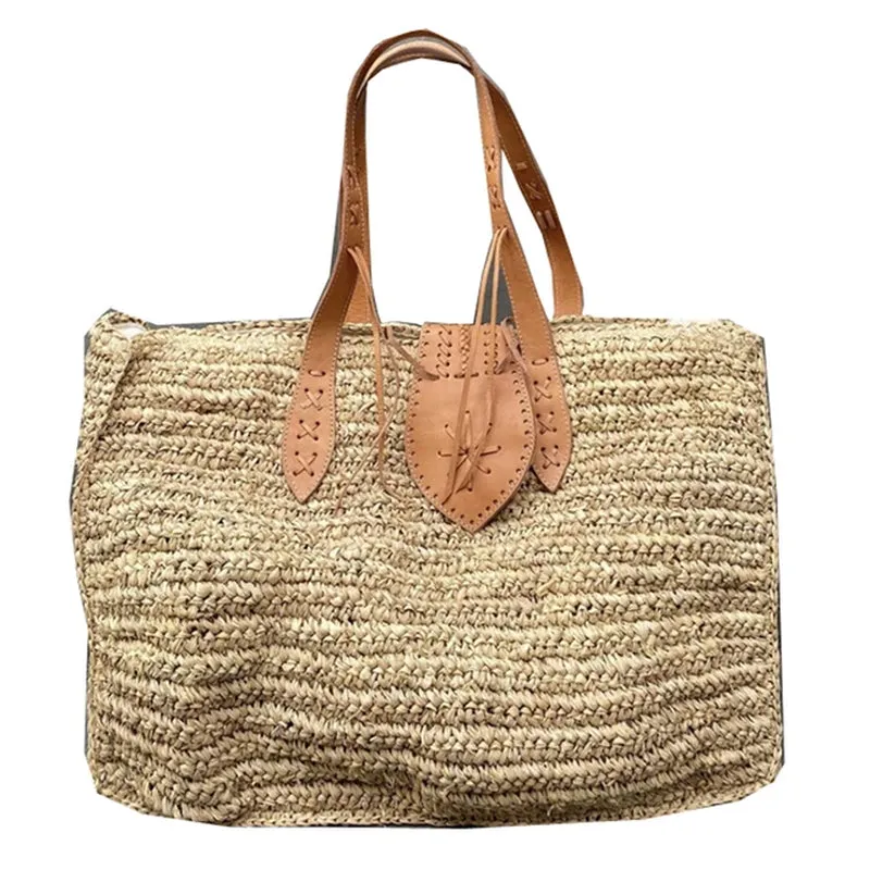 Raffia Large Straw Bag