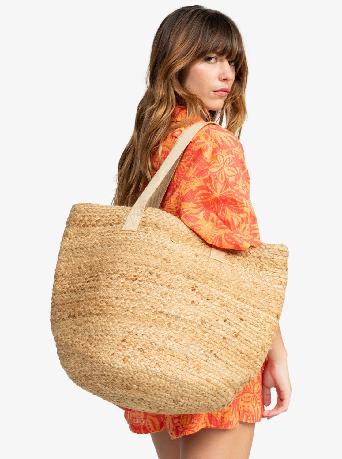 Ritual Kiss Beach Bag - Natural