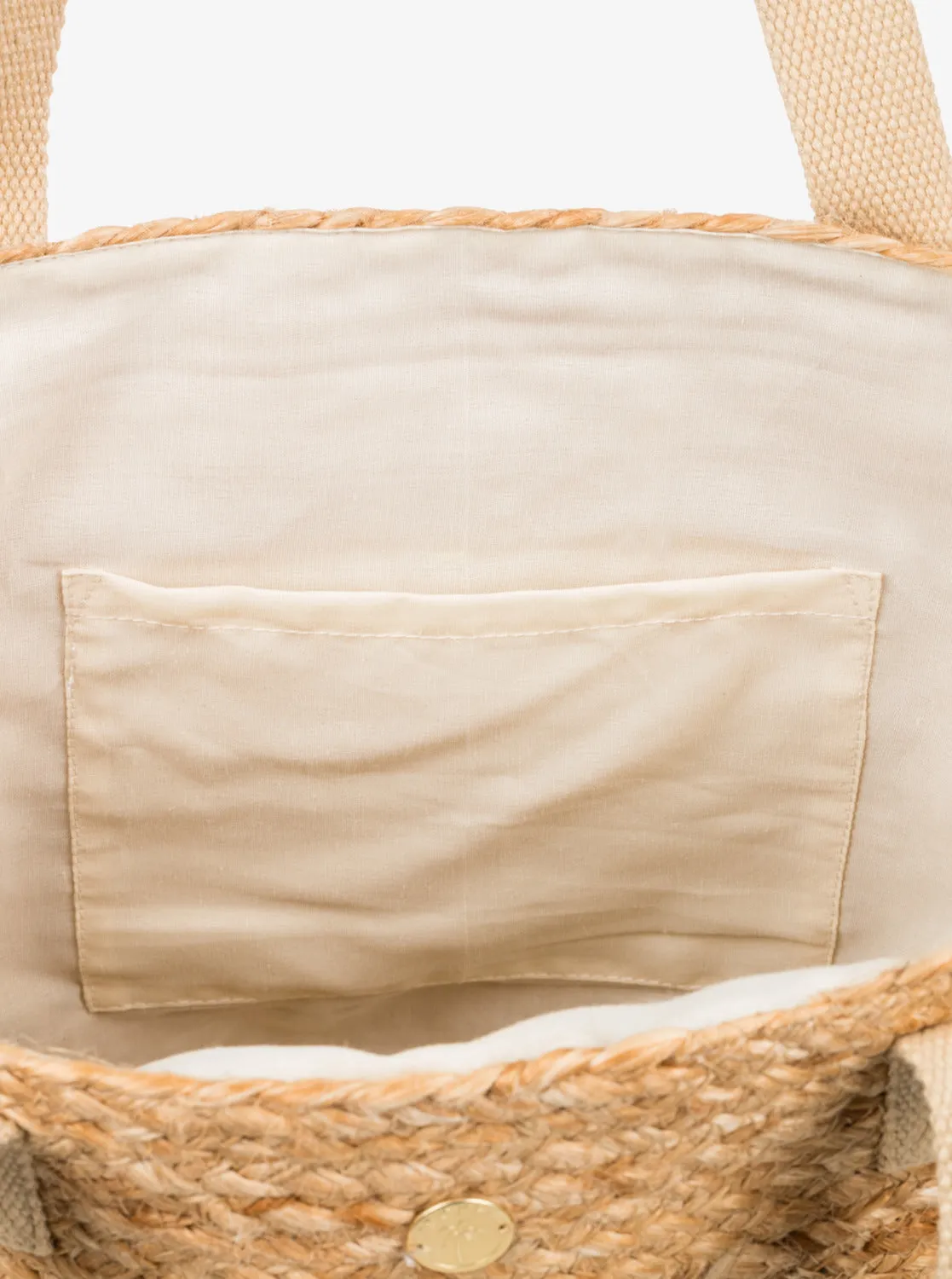 Ritual Kiss Beach Bag - Natural