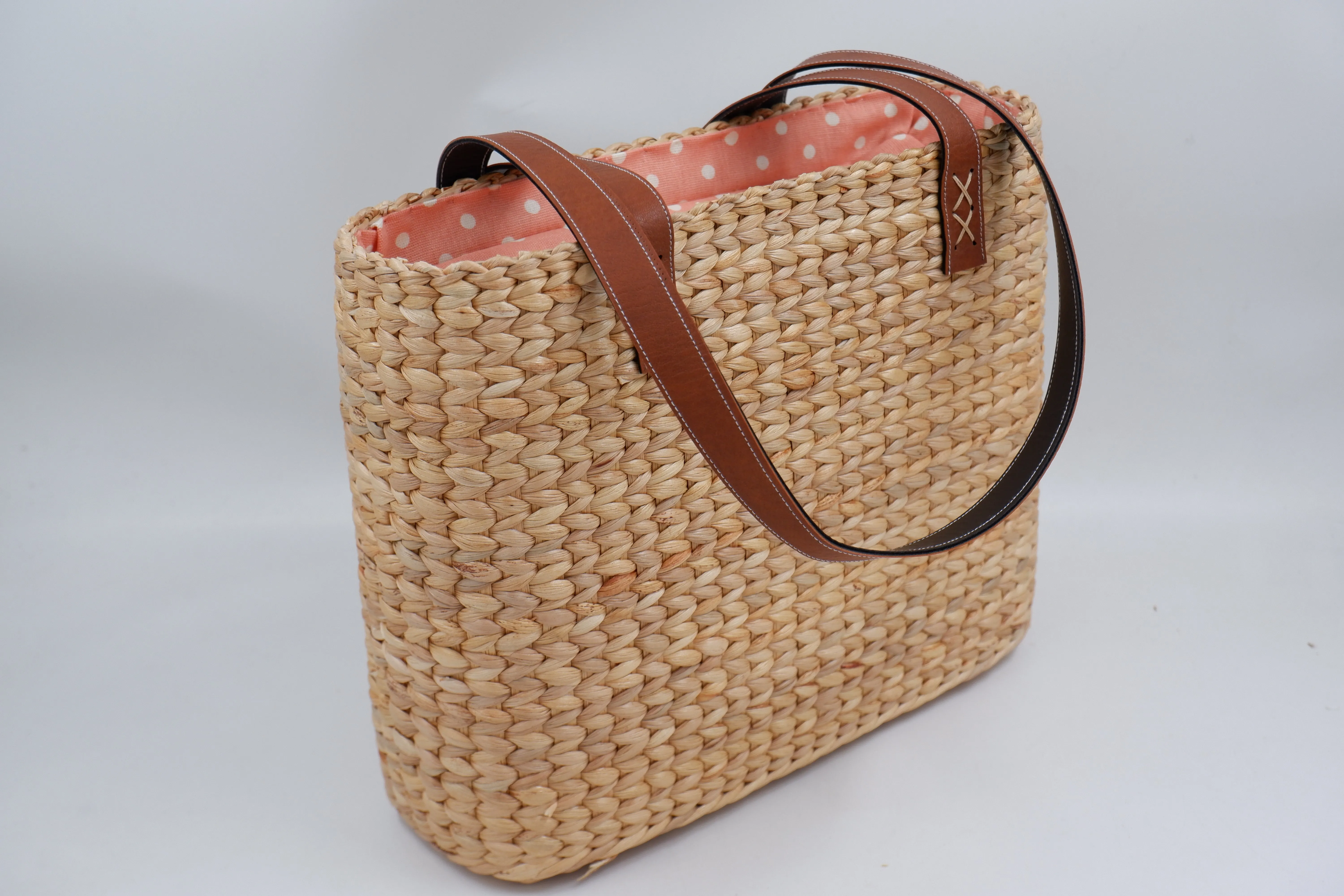 straw and leather handbags seagrass bag