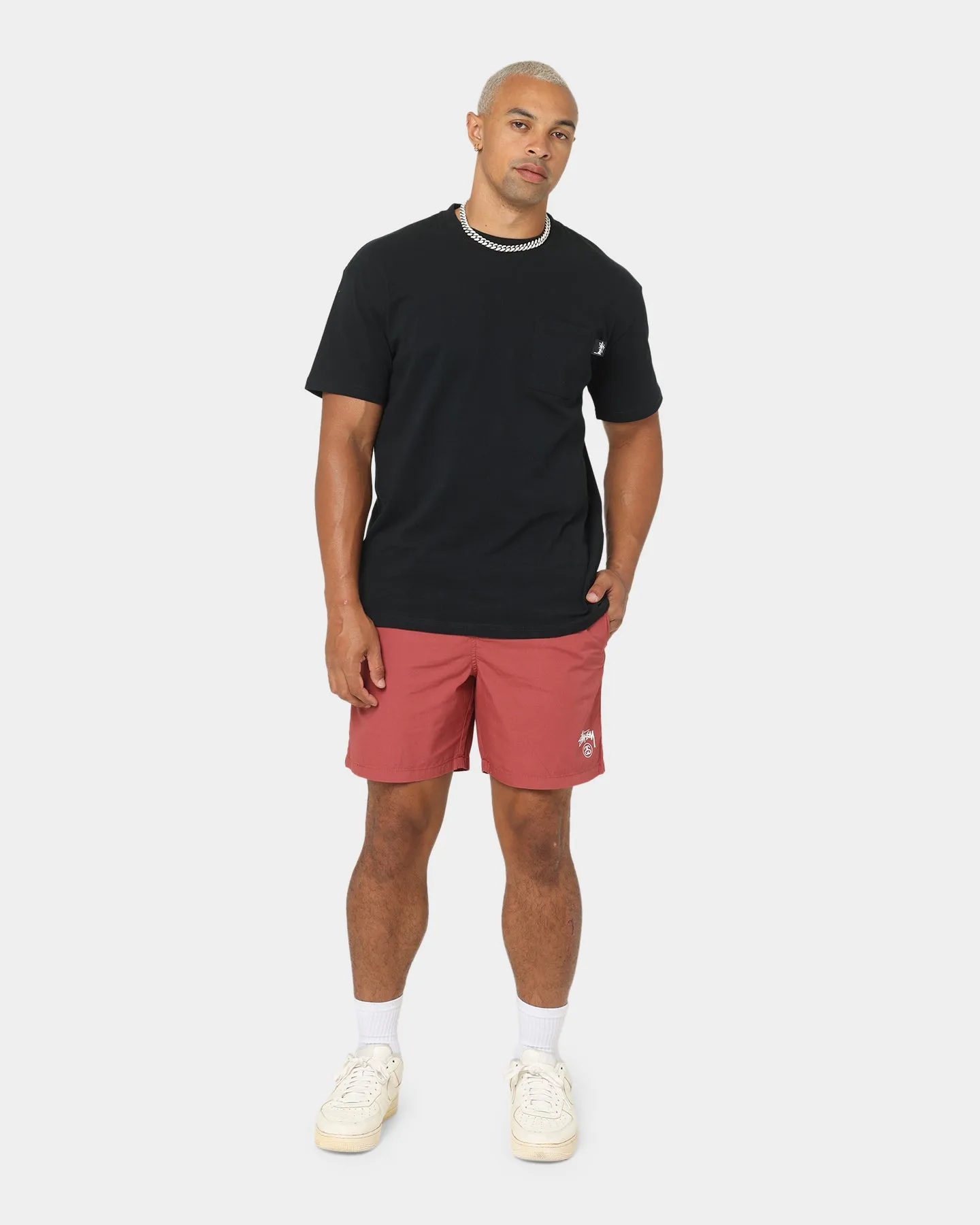 Stussy Basic Stock Beach Shorts Pigment Washed