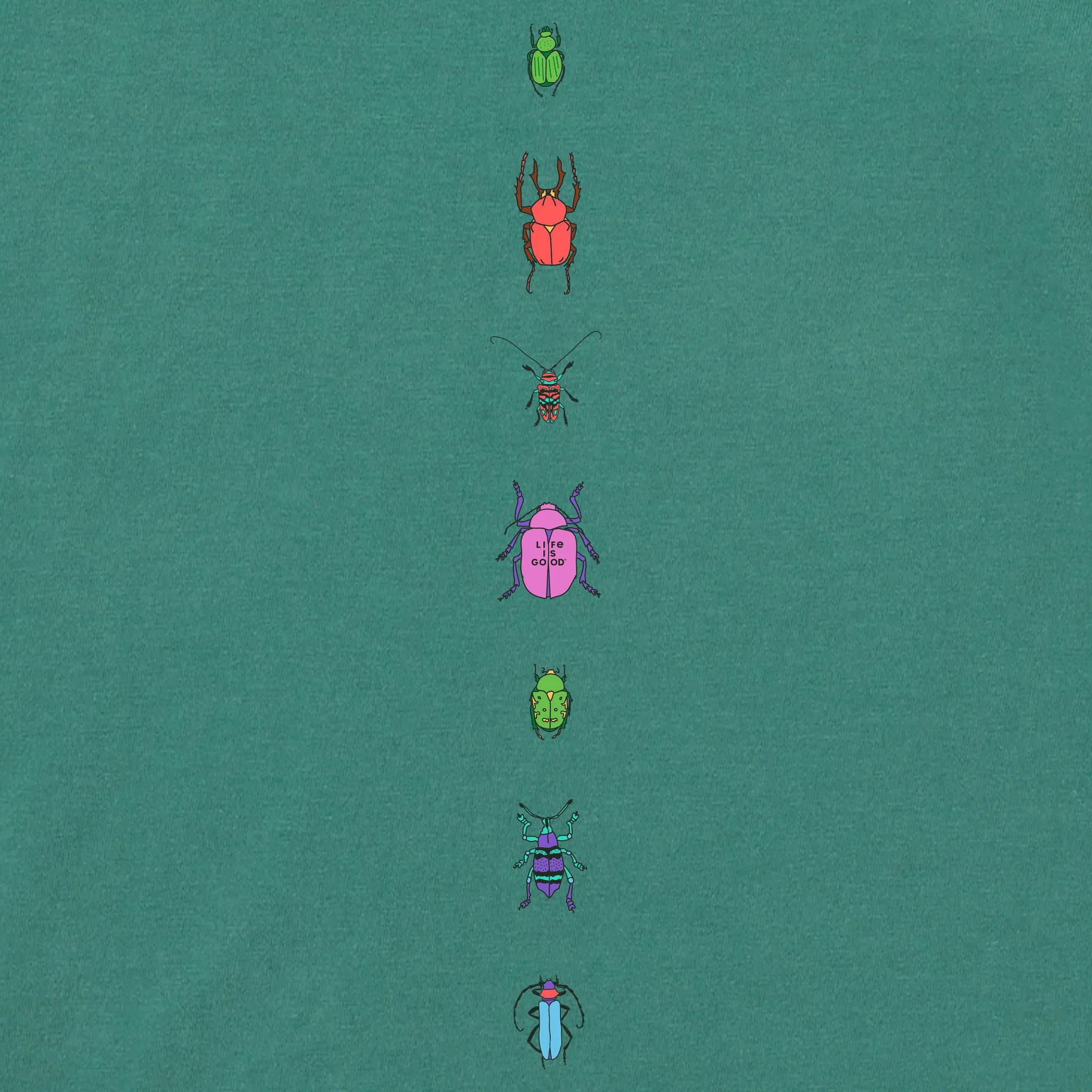 Women's Cool Bugs Long Sleeve Crusher Boxy Tee